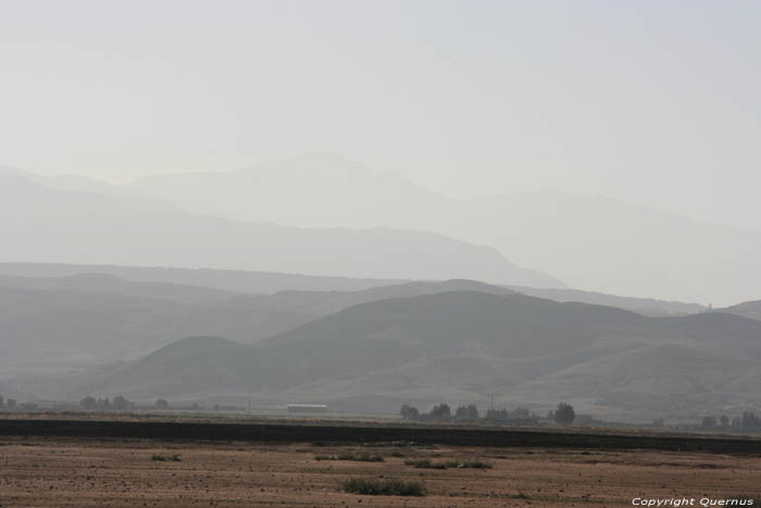 View on Atlas Sidi Rahal / Morocco 