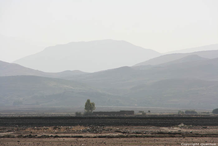 Vue sur Atlas Sidi Rahal / Maroc 