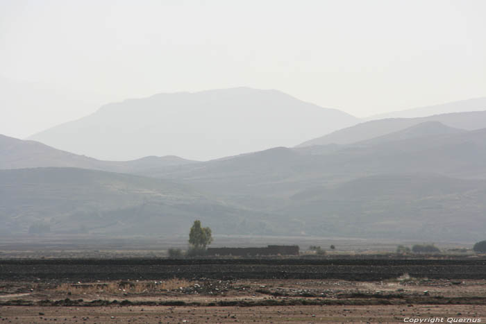 Uitzicht op Atlas  Sidi Rahal / Marokko 