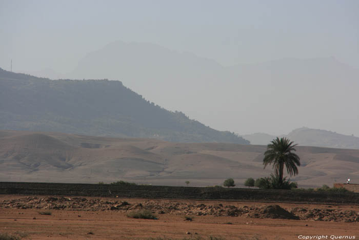 View on Atlas Sidi Rahal / Morocco 