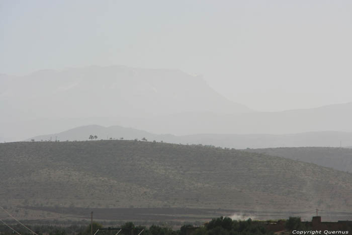Uitzicht Ouled Khellouf / Marokko 