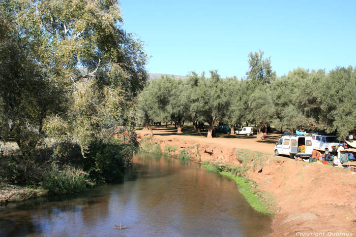 Rivire El Abid  (rivire des Esclaves) Ouzoud / Maroc 