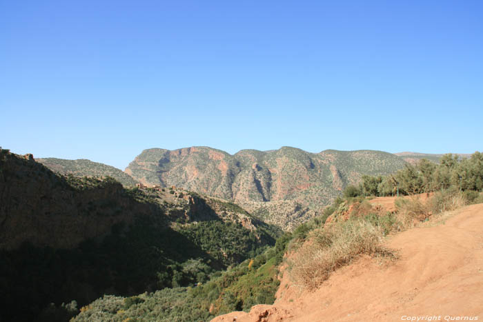 Vue Ouzoud / Maroc 