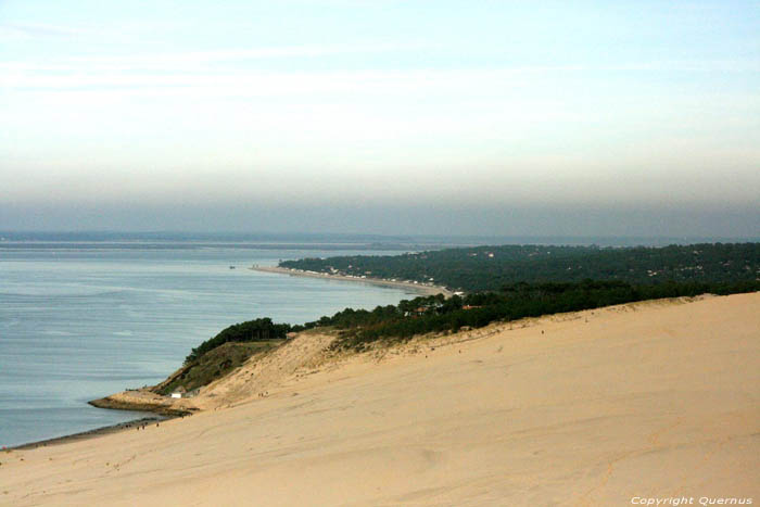 Zicht op zee Pyla sur Mer / FRANKRIJK 