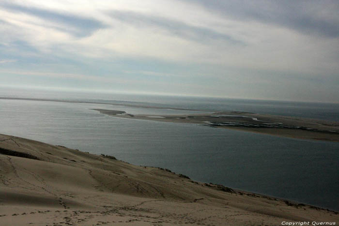 Zicht op zee Pyla sur Mer / FRANKRIJK 