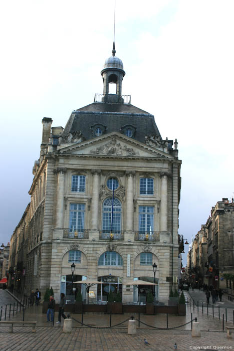 Buildings on Borse Square Bordeaux / FRANCE 