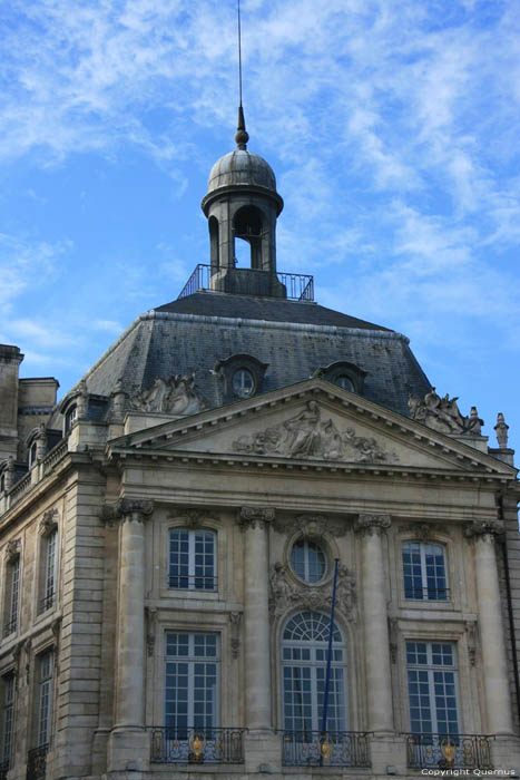 Buildings on Borse Square Bordeaux / FRANCE 