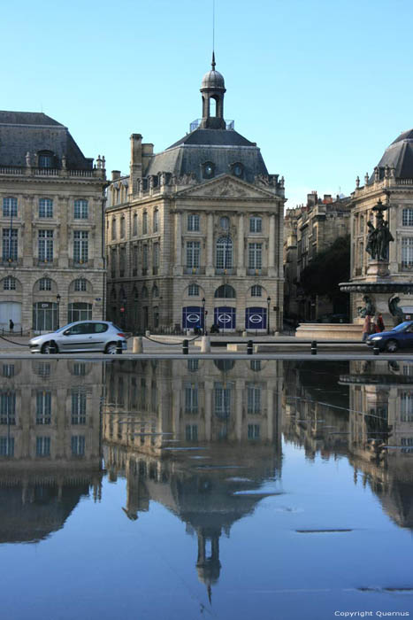 Buildings on Borse Square Bordeaux / FRANCE 