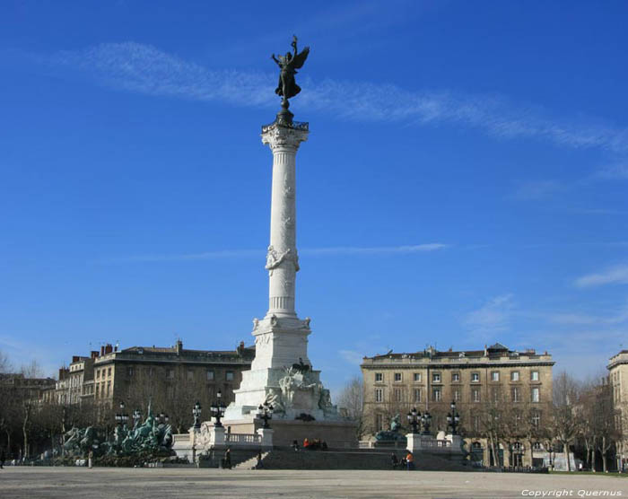 Monument aux Girondaines Bordeaux / FRANCE 