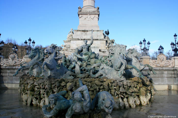 Monument voor de Girondaines Bordeaux / FRANKRIJK 