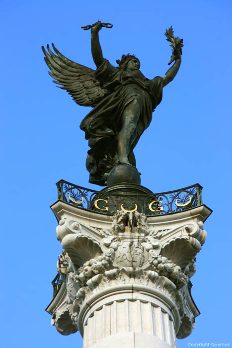 Monument voor de Girondaines Bordeaux / FRANKRIJK 
