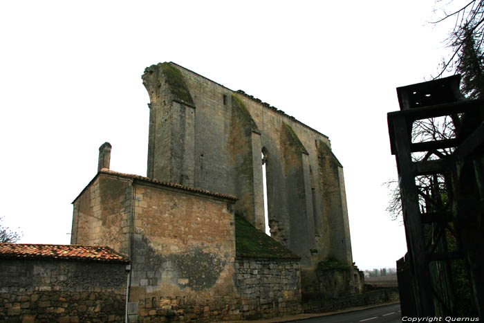 Ruins of Former Cardinal's palace Saint-Emilion / FRANCE 