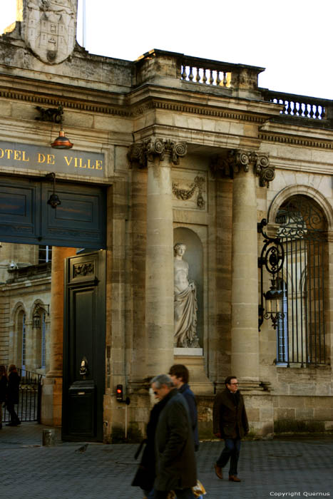 Stadhuis Bordeaux / FRANKRIJK 