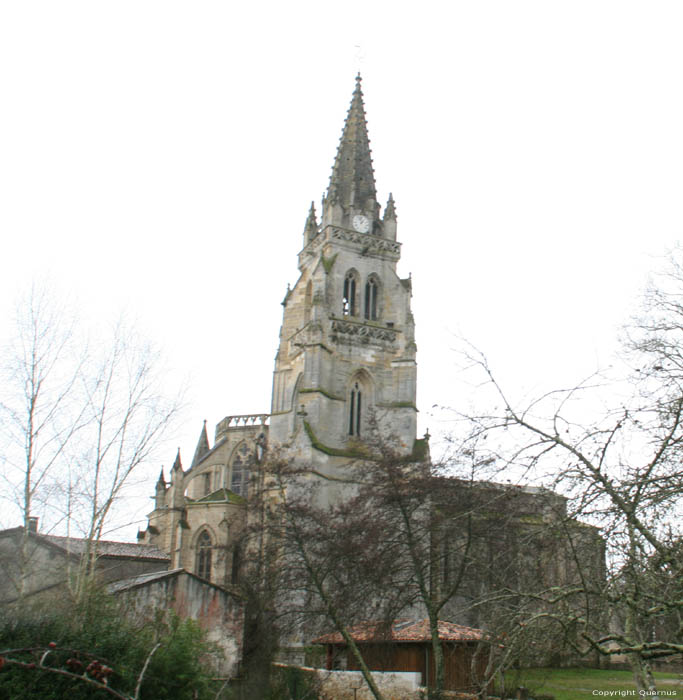 glise Notre Dame Uzeste / FRANCE 