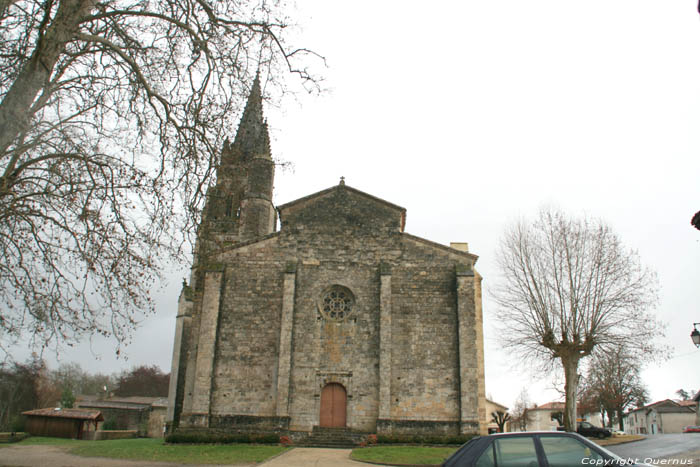 glise Notre Dame Uzeste / FRANCE 