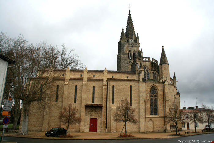 Our Ladies' church Uzeste / FRANCE 