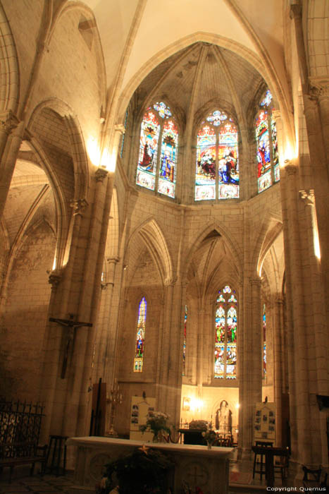 glise Notre Dame Uzeste / FRANCE 