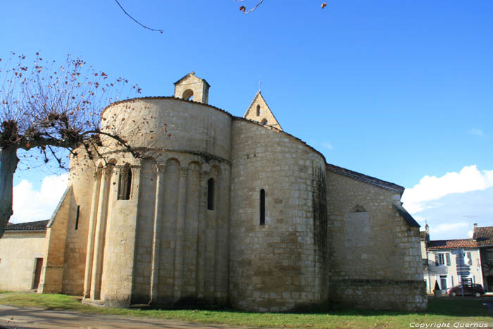 Sint-Pieters-bandenkerk Prchac / FRANKRIJK 