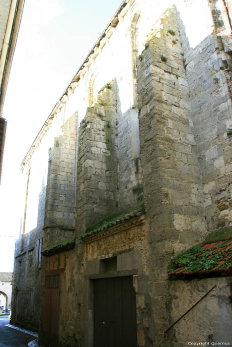 Old church Our Lady of Mercandilh Bazas / FRANCE 