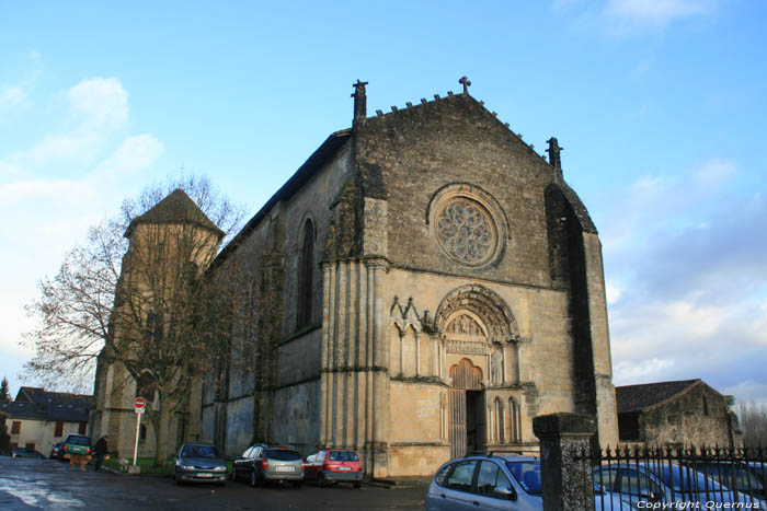 Saint Sauver's church Saint-Macaire / FRANCE 