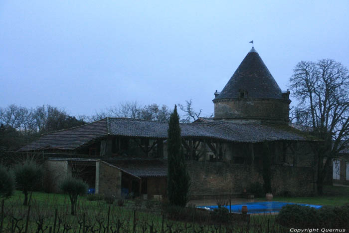 Castle Sainte-Croix-Du-Mont / FRANCE 