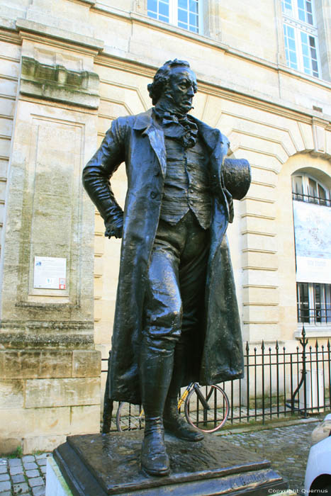 Francisco de Goya's statue Bordeaux / FRANCE 