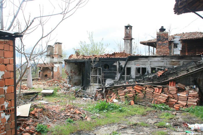 Burned House Zheravna in Kotel / Bulgaria 