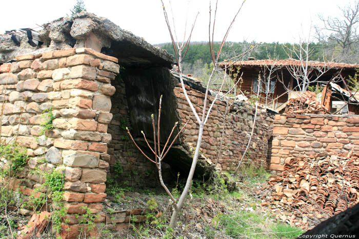 Burned House Zheravna in Kotel / Bulgaria 