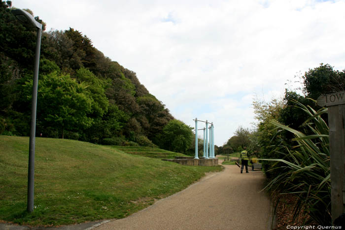 Path to walk FOLKESTONE / United Kingdom 