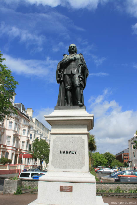 Standbeeld William Harvey FOLKESTONE / Engeland 