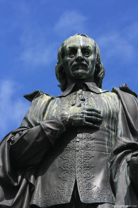 William Harvey's statue FOLKESTONE / United Kingdom 