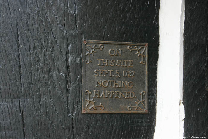 House where on Sept 5th 1782 nothing happened Rye / United Kingdom 