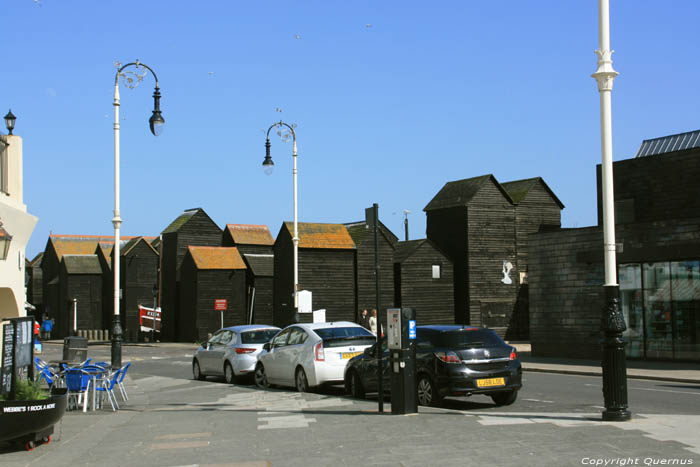 Vishuisjes - Visnetwinkels Hastings / Engeland 