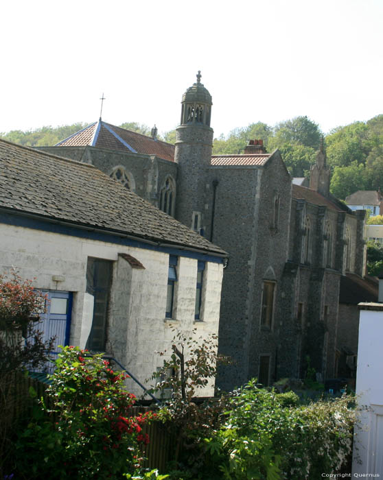 glise Sainte Marie toise de Mer Hastings / Angleterre 