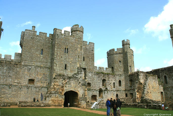 Burcht van Edward Dalyngrigge te Bodiam Bodiam in Robertsbridge / Engeland 