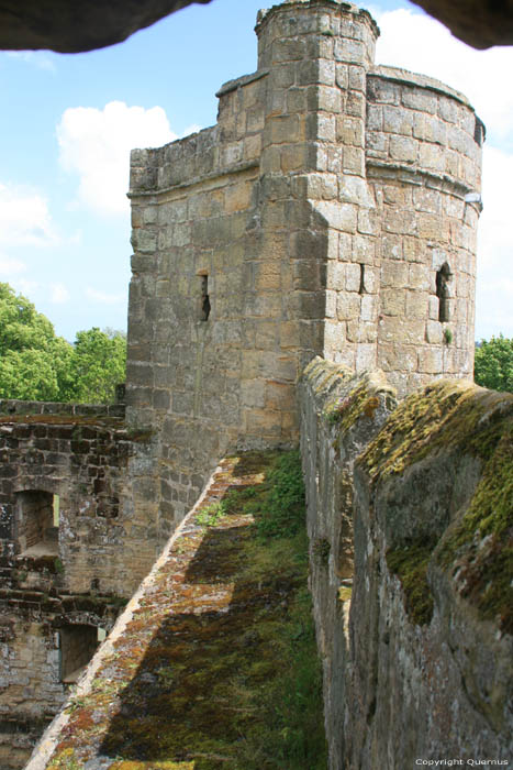 Burcht van Edward Dalyngrigge te Bodiam Bodiam in Robertsbridge / Engeland 