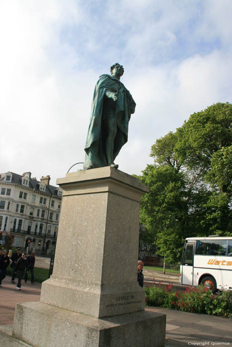 Georges IV Statue Brighton / United Kingdom 