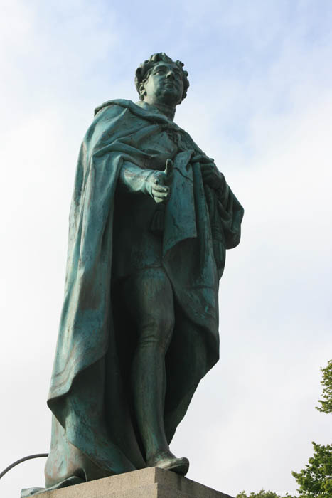 Statue Greoges IV Brighton / Angleterre 