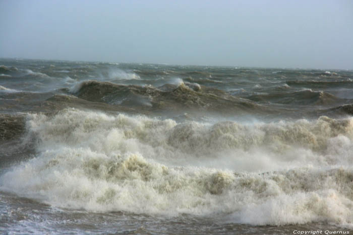 Stormbeelden Brighton / Engeland 