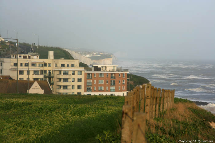 Vue sur Ligne Ctire Rottingdean / Angleterre 