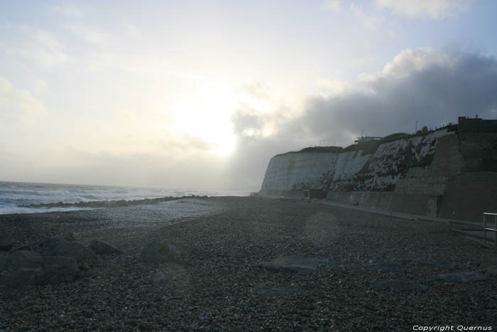 Strand en Onderklippen Wandeling Rottingdean / Engeland 