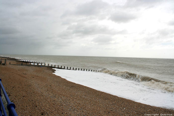 Beach West side Eastbourne / United Kingdom 