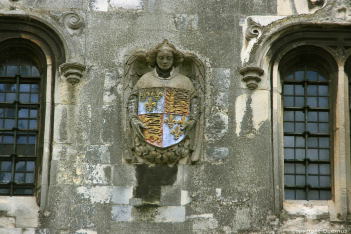 Toegangspoort tot Cathedraal Canterbury / Engeland 