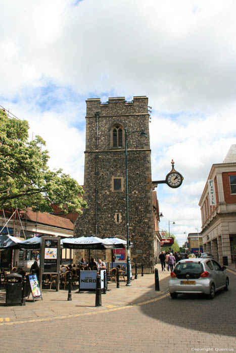 Tour de cloche de Saint Georges Canterbury / Angleterre 