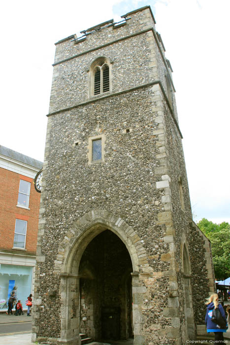 Tour de cloche de Saint Georges Canterbury / Angleterre 