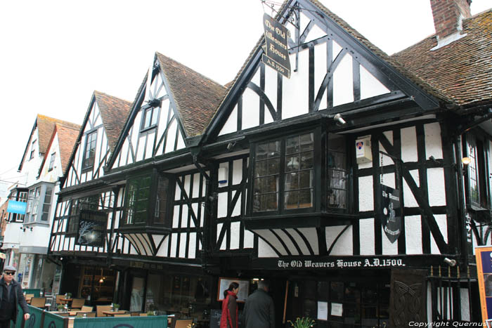 Het Oude Wevershuis Canterbury / Engeland 