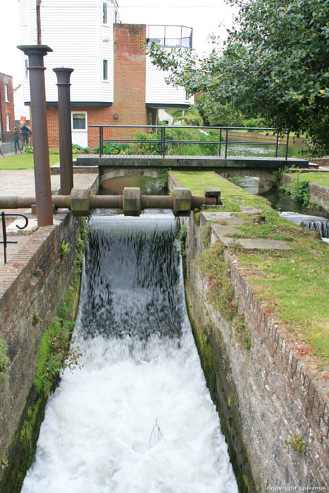 Old Watermill and Fisg Water Stairs Canterbury / United Kingdom 