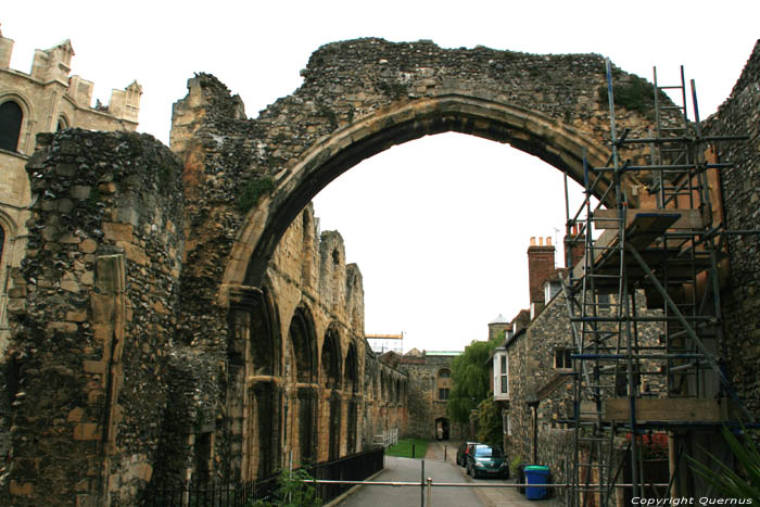 Ruins Canterbury / United Kingdom 