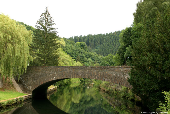 Bridge over the Sure Esch-sur-Sre / Luxembourg 