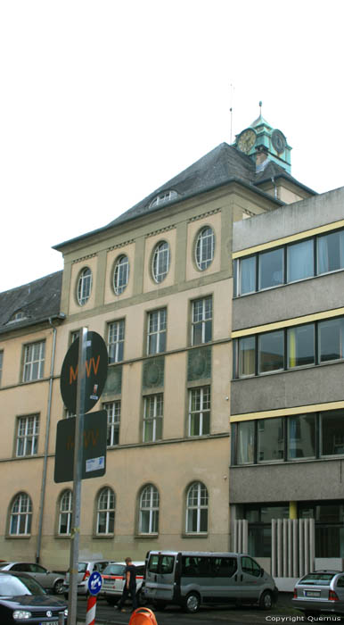 Building with clock TRIER / Germany 